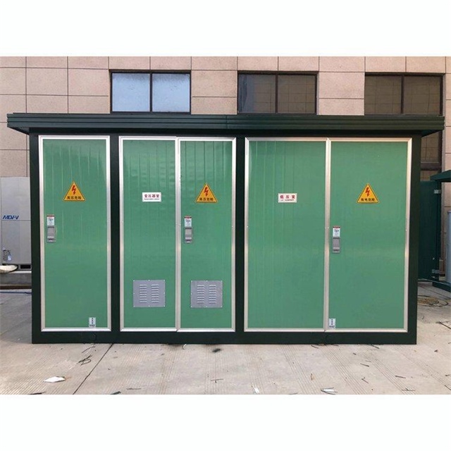蛟河1600KVA欧式箱式变压器